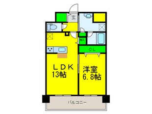 幸ｃｏｕｒｔ森ノ宮の物件間取画像